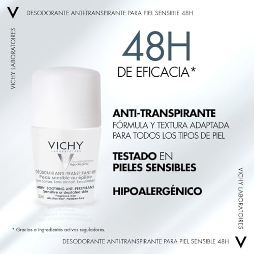 Variante de Vichy mejor desodorante mujer Roll-On 50 ml
