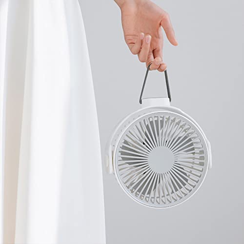 Ventilador de camping USB de 5V y 4 velocidades ideal para techo de tienda o viaje 7