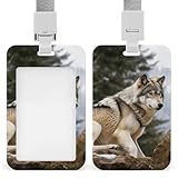 Support robuste et léger : le porte-cartes d'identité est fabriqué en matériau ABS avec une taille intérieure de 8,6 x 5,1 cm, il suffit d'appuyer sur le dos et de le glisser légèrement vers le haut pour l'ouvrir facilement. Fonction robuste et protecteur de badge solide pour sécuriser votre carte d'identité, etc.