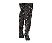 Rhinestone Thigh High Over The Knee Fashion Boots for Women Black-10