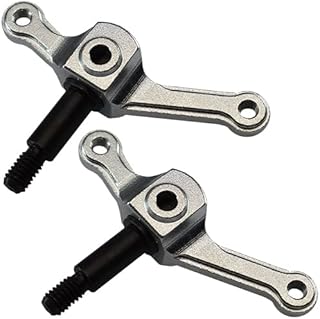 GPM For Tamiya Truck Scania R620 Highline Upgrade Parts Aluminum Front Knuckle Arm Set - 1Pr Silver