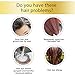 ECDMKF Plant Bubble Hair Dye Shampoo, Natural Plant Extract Bubble Hair Dye for Gray Hair. (Chestnut Brown)