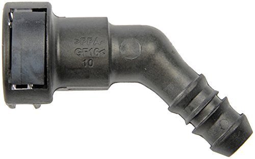Dorman 800-124 Fuel Line Retaining Clip 3/8 In. Steel To 3/8 In. Nylon With 45 Degree Bend, 2 Pack #TOP3