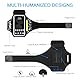 Sportarmband Mit Kopfhörer Tasche Sportarmband Handytasche Sport für iPhone 16 Pro Max/15 Pro/14/13 Pro/12 Plus, Huawei P70 Pro/P60 Pro/Mate 60 Xiaomi, Galaxy Handyhülle Running Armband