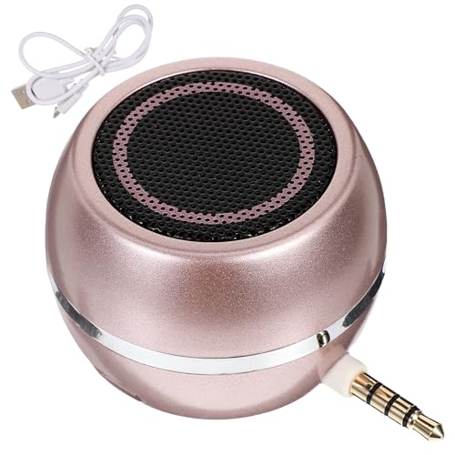 Altavoz para ordenador y móvil minialtavoz rosa de 3w para escuchar música en el escritorio