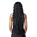 Sensationnel Vice Lace Front Wigs - Unit 6 5 Inch Deep Part Synthetic Preplucked Hairline (1B OFFBLACK)