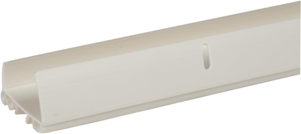 Duck Brand Heavy-Duty Door Shoe Seal, All-Season, Block Drafts, Dust, Bugs, Light & Reduce Noise, 1.75-Inch x 36-Inch, White, 284440