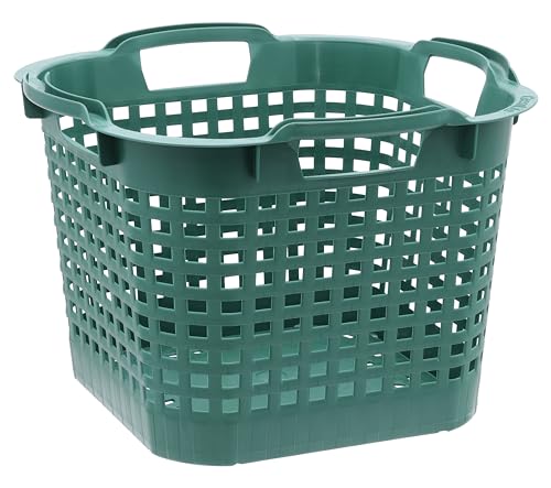 Agrarflora Gartenkorb - stapelbarer Obstkorb, Erntekorb, Laubkorb - stabiler Drehstapelkorb für Hauâ€¦ – Miniatur