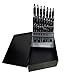 Astro Tools TurboStep TS29 ONYX 29pc HSS Reduced Shank Mechanics Length 1/16