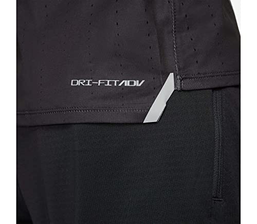 Nike Men's Dri Fit ADV Aeroswift Bowerman Track Racing Singlet Top M Black/Red4