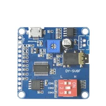 Amazon.com: Voice Sound Playback Module Arduino MP3 Player Module UART ...