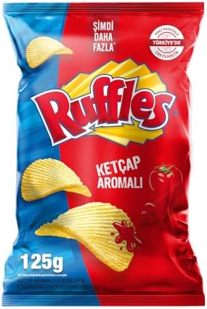 Ruffles Ketçap Aromalı Patates Cipsi Süper Boy — Amazon ürün görseli