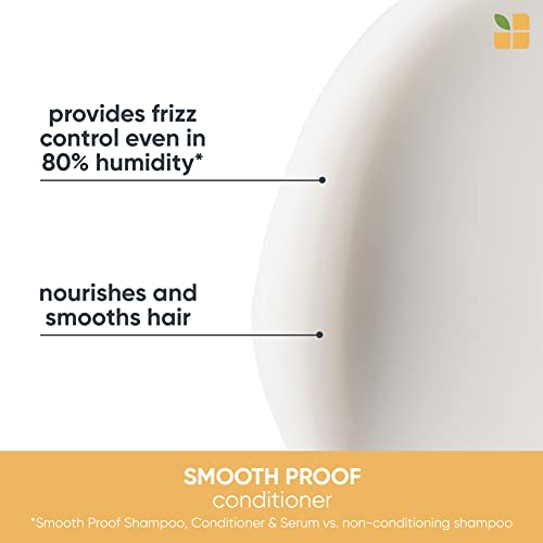 Biolage Smooth Proof Shampoo | Cleanses, Smooths & Controls Frizz | Paraben-Free | For Frizzy Hair #TOP3