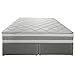 Cama Box King Herval Alba, Molas Ensacadas, 65 x 193 x 203 cm glide