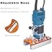 Adjustable Invisible Fastener Slotting Bracket, 2-in-1 Woodworking Trimmer Slotting Auxiliary Positioning Bracket | Wood Trimmer Router Base Aluminum AlloyBase,Wood Router Tool For Cabinet Furniture