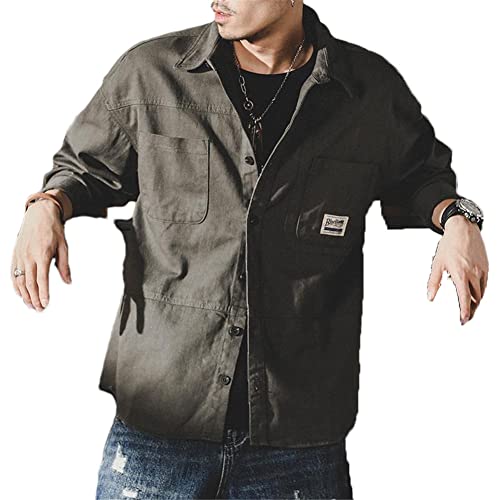 Chemise polaire à manches longues Vsadsau pour les randonnées d'automne en taille M