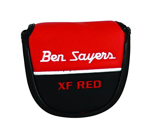 Ben Sayers | Unisex's Xf Nb4 Mrh Putter Golf Club | Red | 34 Inch Top Cuff #TOP2