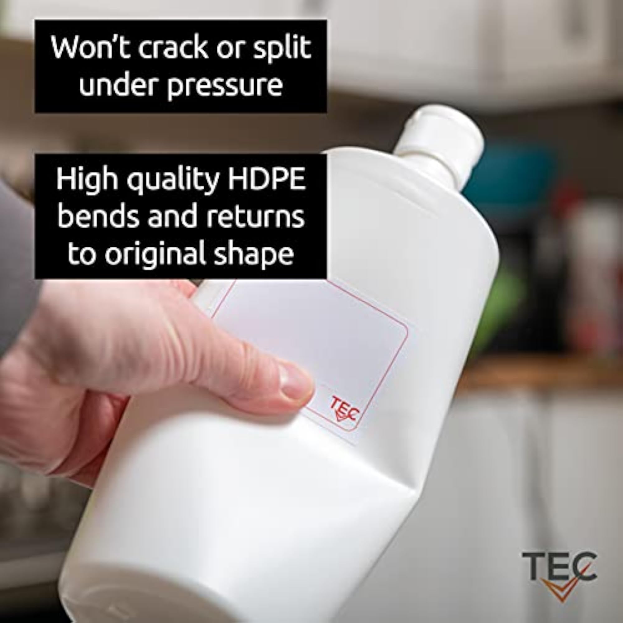 500ml Plastic Bottles HDPE with Flip Caps