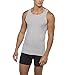 Gildan Men's A-shirt Tanks, Multipack, Style G1104, Grey/Black (5 Pack), Small