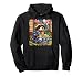 Cute Racoon Eating Ramen Japanese Funny Feral Anime Lover Pullover Hoodie
