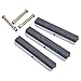 Qualoramall Engine Cylinder Hone Shaft Stones Adjustable Tension 3Pcs Set Flexible Shaft Multiple Sizes 1-1/4 to 7 for Car Truck Tractor Industrial(3Inch)