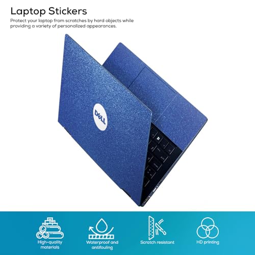 Image of Galaxsia Pattern D9 Top+Wrist Pad Vinyl Laptop Skin /Sticker /Cover Upto 15.6 Inches Laptops Laminated-Removable-HD Quality Compatible for Hp-Dell-Sony-Lenovo-Asus etc.(15x10 Inches)
