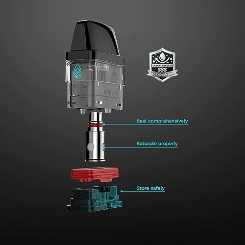 Vaporesso Xros Pod 0.8 4 Pack - Replacement Vaporesso pods for XROS Vape Device | Leak-Proof Design, xros pods for XROS/3/2/Nano/Mini Kit, No Nicotine (0.8Ω Mesh) - Image 2