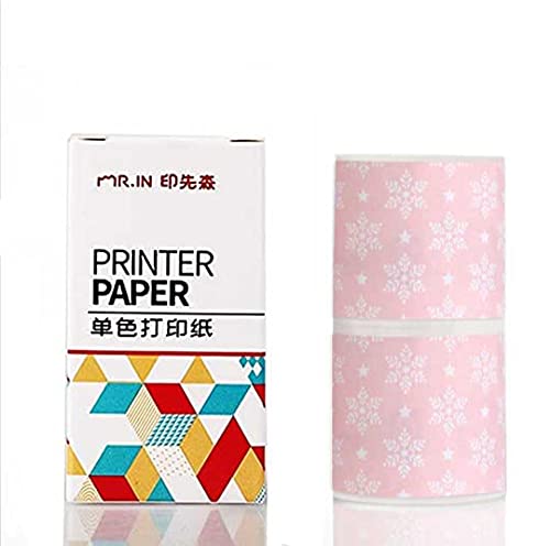 BESHENG Papel térmico brillante imprimible para impresoras Bluetooth M02S Cover
