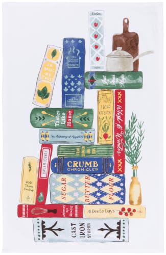 Image of Now Designs Cookbooks Cotton Dishtowel 18 x 28in