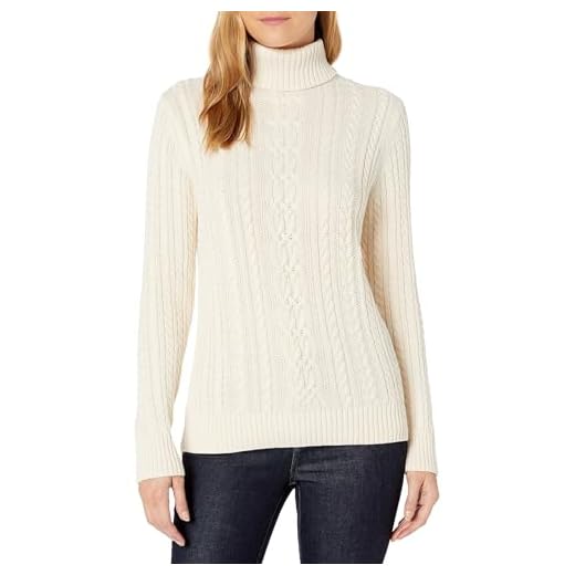 17+ Fall Outfit Ideas for Women That Always Look Stylish Turtleneck Sweater