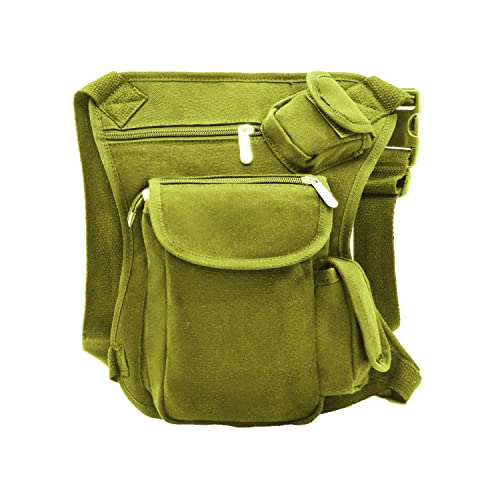 Borsa da gamba in tela per moto, per attività