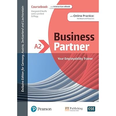 Business Partner A2 DACH Edition Coursebook and eBook with Online Practice