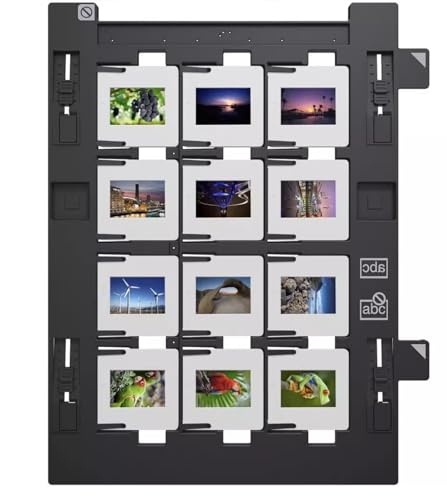 Image of Upgraded 12 Holes 35mm Photo Negative Slide Holder for Perfection V800 V850 V700 V750 Scanner