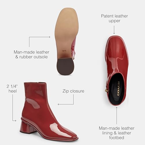 COACH Women's Gigi Bootie Uniform Dress Shoe3