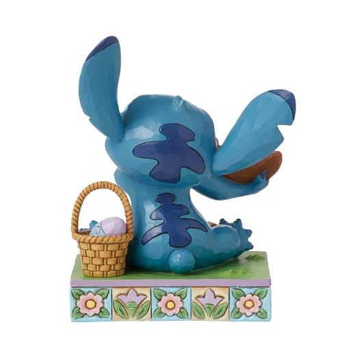 Disney Traditions Figurina Stitch Di Pasqua Collezione - 5