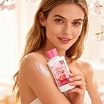 Bath Gift for Women and Girls, Japanese Cherry Blossom Spa Set With Natural Extracts, 3PCS Set - Shower Gel, Lotion, Mist, Personal Self Care Kit, Body Care Travel Set - Image 3