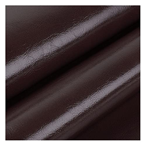 Matériau d'artisanat en similicuir pour rénover un fauteuil salon couleur dark coffee