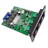 Canales: 2.0 Wang shufang Ponente WSF, 1pc 2 * 80W TPA3116 Bluetooth 5.0 HiFi Digital Power Power AMPLIFICO Clase D 2.0 Canal Automotriz ADUIO Stereo EQUALIZADOR AMP