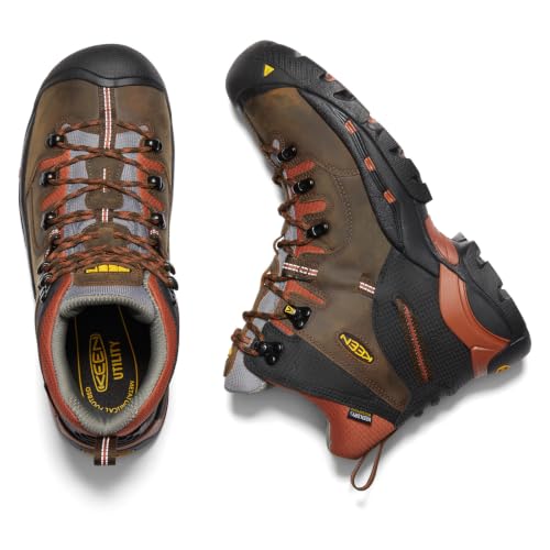 Image of KEEN Utility Men's Pittsburgh 6 inch Soft Toe Waterproof Work Boots