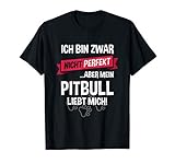 Perfekte Geschenkidee für Weihnachten & Geburtstag! Tshirt Größen für Herren Männer Damen Frauen, aber auch Kinder Jungen Mädchen verfügbar. Shirt für alle die die Hunderasse Pitbull Terrier am coolsten finden und einen Pitbull haben.