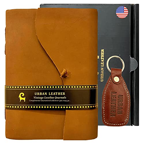 URBAN LEATHER Diario de Cuero Vintage Para Mujer, Regalo Hecho a Mano Para Artistas, Cuaderno de Dibujo, Bocetos, Viajes, Escritura, Papel Sin Rayas URBAN LEATHER Diario de Cuero Vintage Para Mujer, Regalo Hecho a Mano Para Artistas, Cuaderno de Dibujo, Bocetos, Viajes, Escritura, Papel Sin Rayas