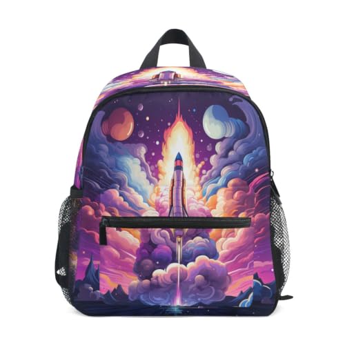 Sac à dos enfant fusée à offrir pour une première rentrée en école maternelle