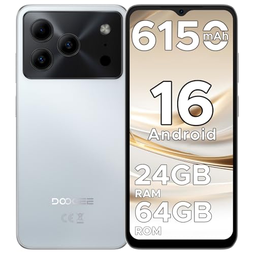 【24GB RAM(3+21GB) +64GB ROM】Il Doogee Smartphone 2025, tra i più potenti telefoni Android, rivoluziona le prestazioni con una memoria da 24GB RAM (3+21GB) e 64GB ROM. Questa architettura unica del telefono cellulare garantisce un multitasking estremo e una fluidità senza pari, eliminando ogni lag. Salva tutti i tuoi contenuti e gestisci le app più pesanti senza mai preoccuparti della memoria. Scopri l'innovazione.