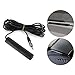 Antena de Radio Universal para Coche en parabrisas interior Radio Am/FM Negro...