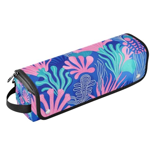 Bolsa de viaje para herramientas de cabello y tapete resistente al calor con cierre y organizador desmontable para rizadores, planchas y estilizadores miniatura 1