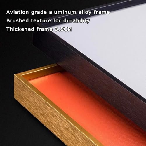 Decorazione da parete 3D, decorazione murale con finestra artificiale illuminata con luce a LED, sculture e decorazioni da parete, pittura con lampada da finestra, 100 x 150 cm