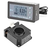 DROK バッテリーメーター DC 8-120V 0.02-100A 6-in-1 マルチメーター 電圧・電流・電力・残容量・温度・実行時間 デジタルDCマルチメータ 電圧電流エネルギー計 バッテリーチェッカー バッテリー残量表示計 デジタル 電圧計 電流計