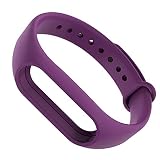 Allayu Reemplazo para el reemplazo MiBand2 TPU Correa de Pulsera de Correas Color sólido Banda para la muñeca Reemplazar Accesor