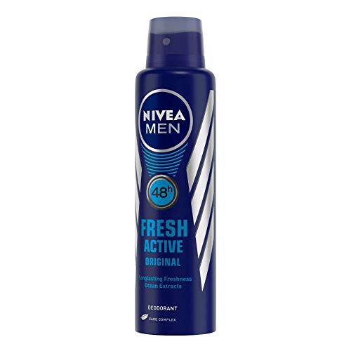 Image of NIVEA Fresh Buy 2 Active Deodorant For Men, 150ml & Get 1 Free NIVEA Protect Care Deodorant For Men, 150ml
