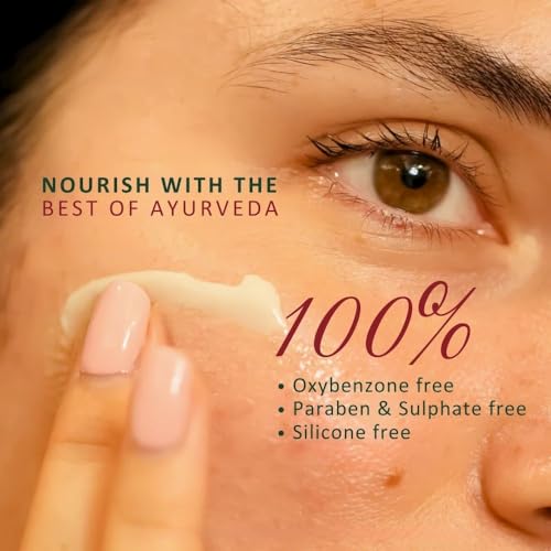 Image of SVARASYA AVI Mineral Sunscreen SPF 50 Pa+++ | 50ml Sunscreen with Zinc Oxide & Titanium Dioxide | UVA, UVB Sun Protection | Lightweight Sun Cream for Men & Women | For Dry & Oily Skin | All Skin types